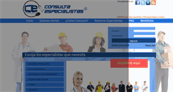 Desktop Screenshot of consultaespecialistas.com